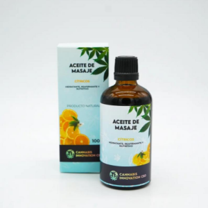 ACEITE CBD PARA MASAJES RELAJANTES FRAMBUESA-CITRICO 100 ml