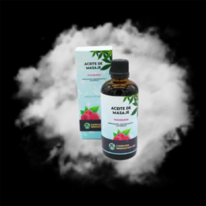 ACEITE CBD PARA MASAJES RELAJANTES FRAMBUESA-CITRICO 100 ml