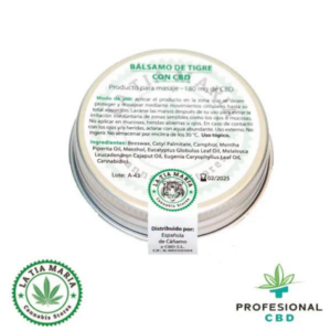 BALSAMO DEL TIGRE CON CBD  30 ml